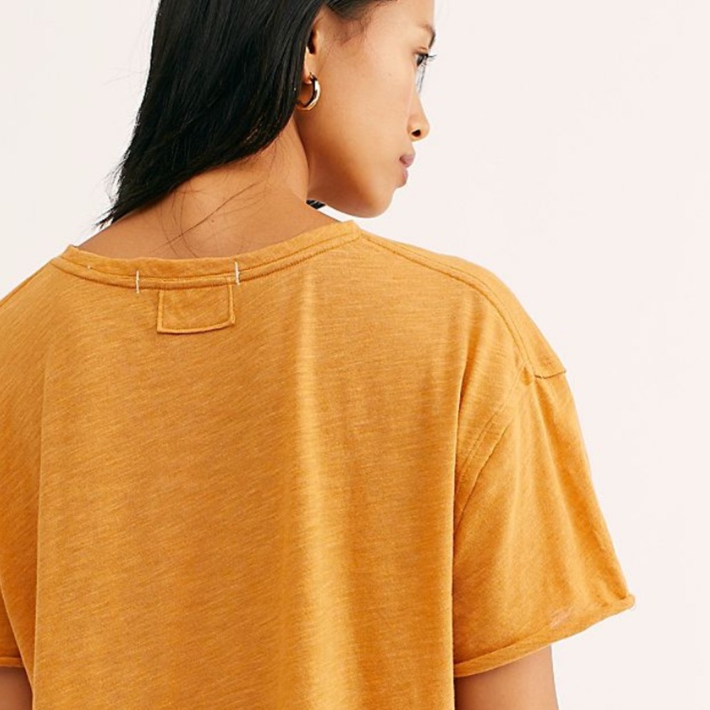 NWT Free People Woodstock Tee - Picture 4 of 6